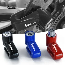 For Vespa LX LXV Sprint GTS GTV 50 150 250 300 300ie Motorcycle Accessories Lock Security Anti-theft Protection Disc Brake Lock