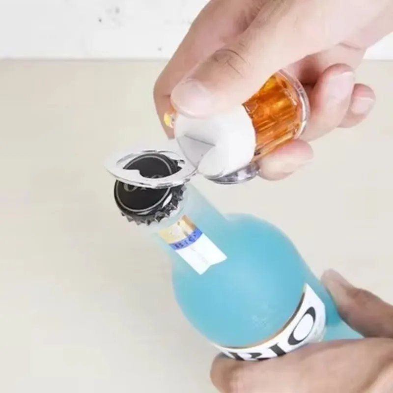 Openers Wine Accessories Beer Bottle Opener Creative Practical Stainless Steel Magnets Home Portable Small Tools