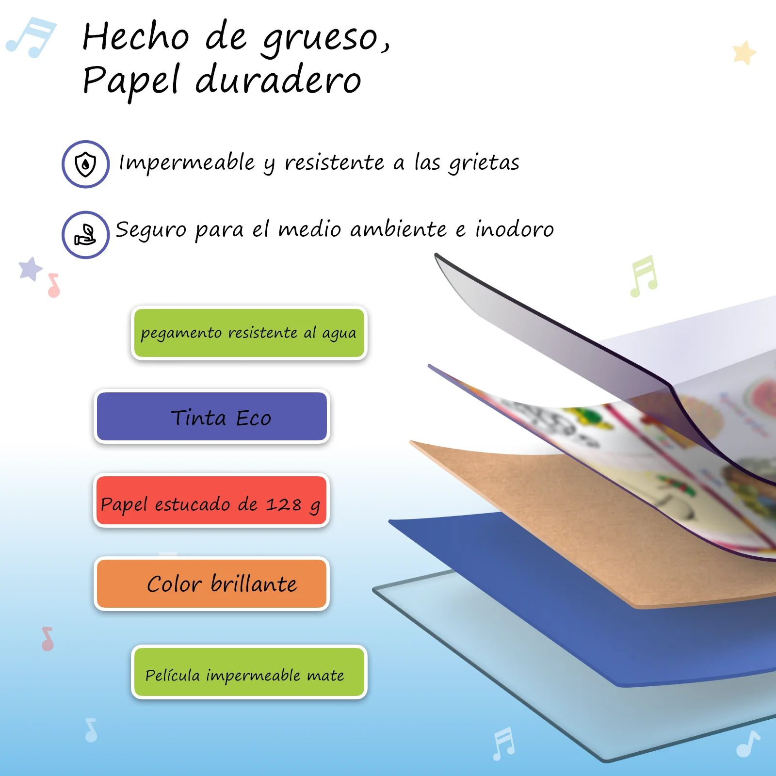Spanish Point Reading Books Children's Early Educational Toys Montessori Smart Multifunctional Book For Toddler Learning Spanish 5