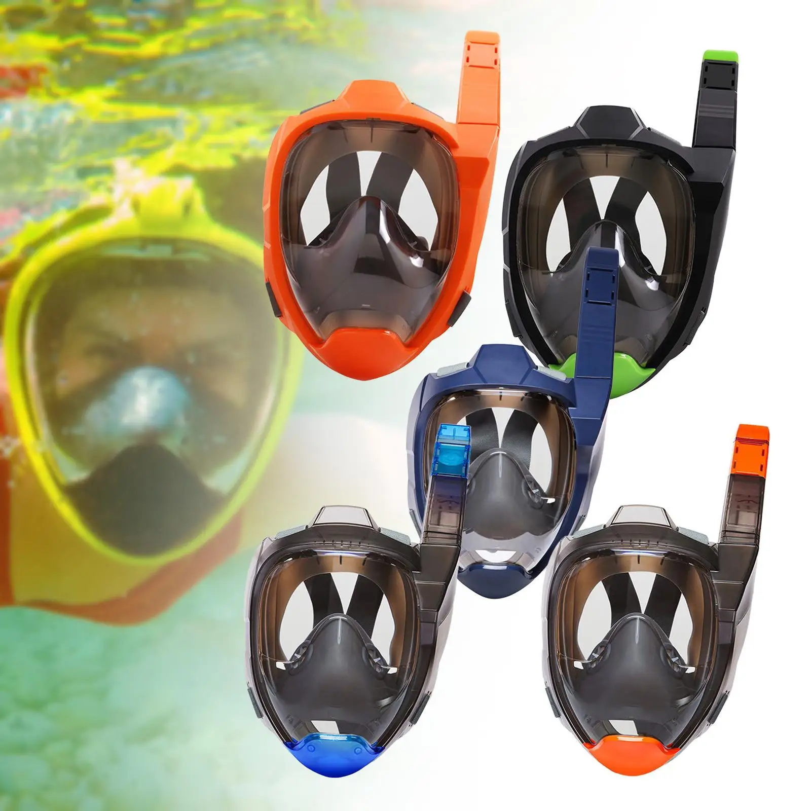 Diving Mask Lightweight Underwater Accessories Portable Diving Goggles Swimming Goggles Professional Anti Fog Swimming Mask