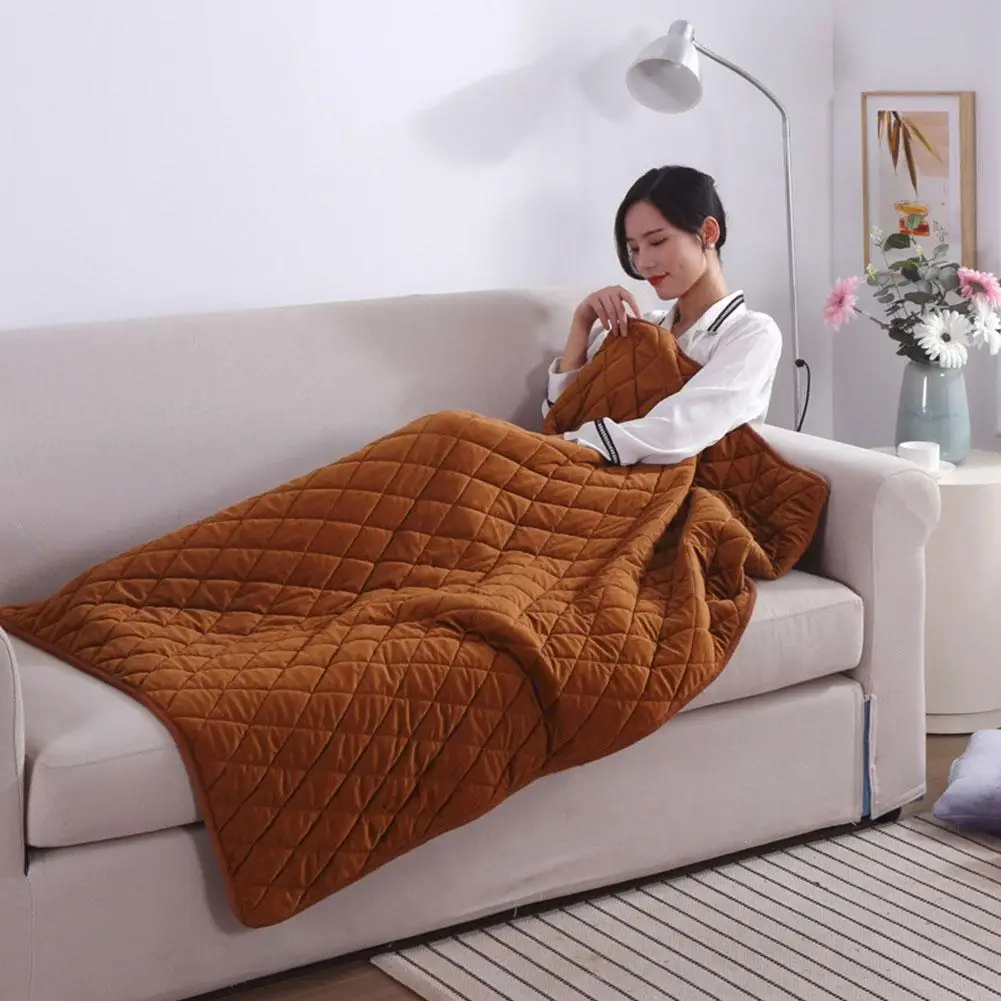 Multifunctional Electric Blanket USB 3-level Temperature Adjustable Warming Blanket 5V Heater Warming Home Office