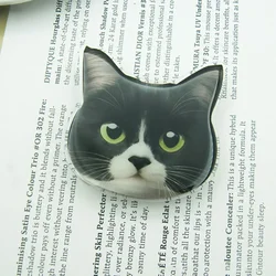 Korean Cute 3D Funny Cat Phone Stand - Folding Finger Grip & Socket Bracket (D)