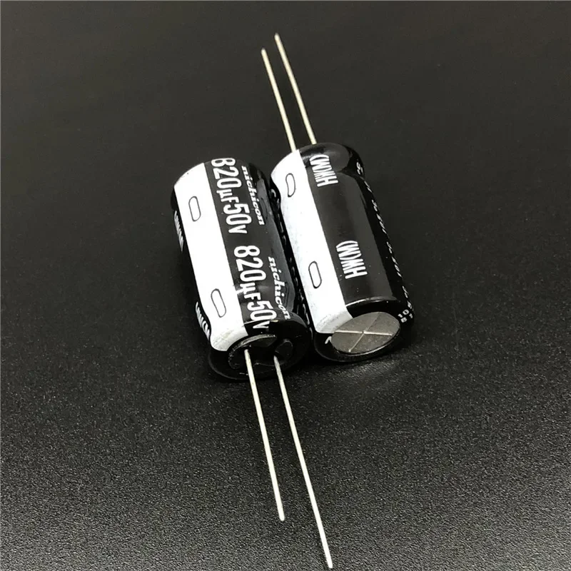 

5pcs/50pcs 820uF 50V Japan NICHICON HW Series 12.5x25mm High Ripple Low Impedance 50V820uF Motherboard Capacitor