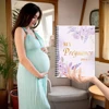 Pregnacy Journey Memory Books 40 Weeks Pregnancy Journal The Baby Keepsake Books Planner Present For New Parent 6