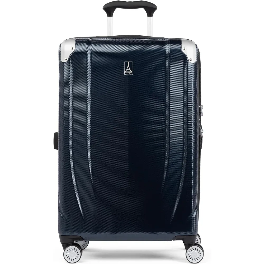 

Дорожки Travelpro 3, Жесткий чемодан с возможностью расширения, 8 вращающихся колес, легкий жесткий чемодан, проверенный Средний