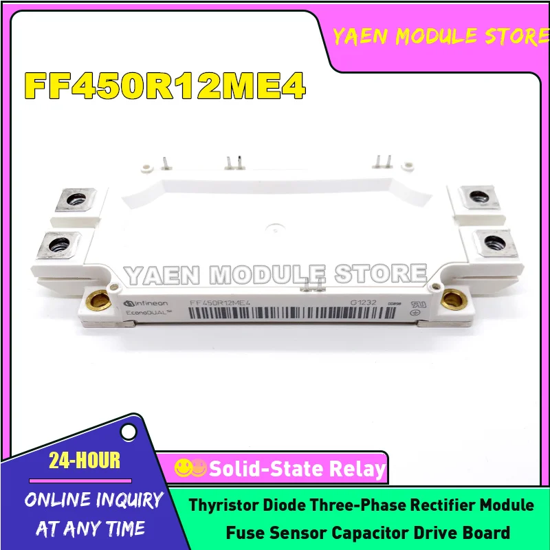 

FF300R12ME4 FF450R12ME4 FF450R17ME4 FF600R12ME4 NEW ORIGINAL POWER MODULE
