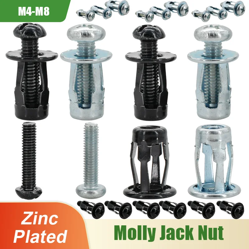 Kit 45 Dadi A Petalo Per Pareti Cave - M4, M5, M6 In Acciaio Al Carbonio - Foto 6