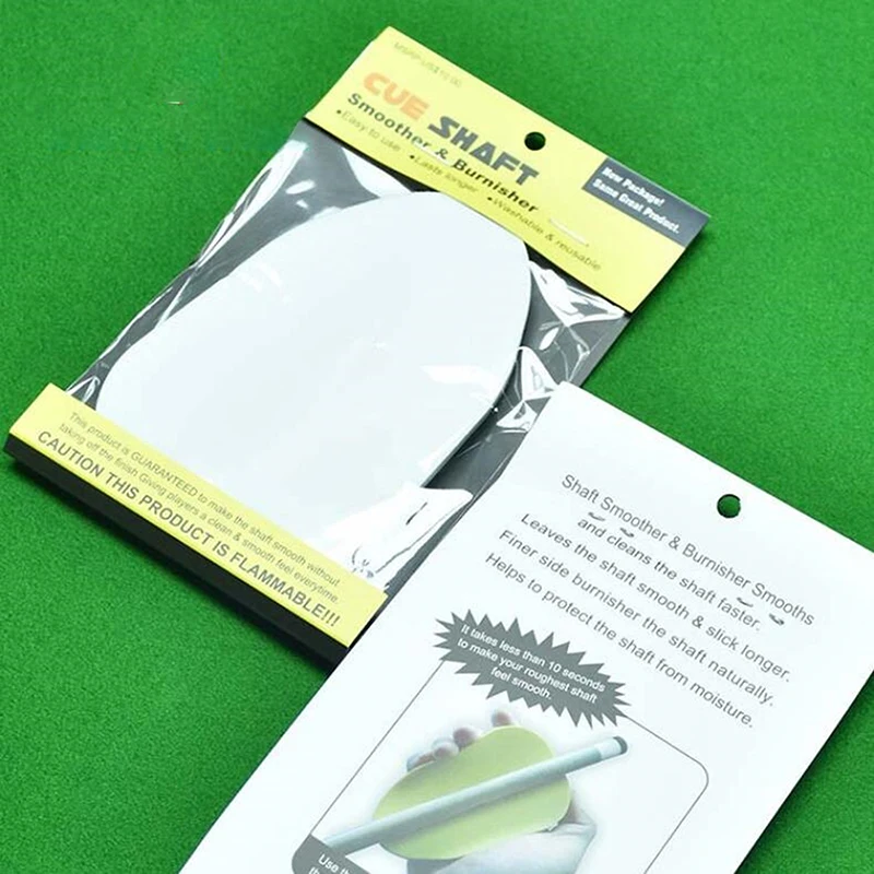 Description Picture 6 of item1PC Billiard Cue Polishing Tool Pool Cue Cleaning Pad Polisher Billiard Stick Pad Snooker Cleaning Sponge DIY Accessories