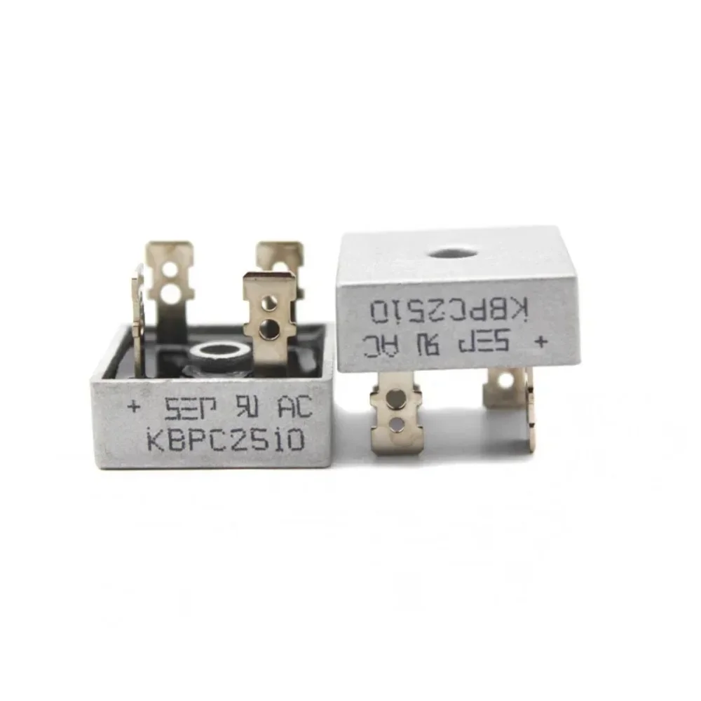 2/5pcs Rectifier 100V KBPC1510 KBPC2510 KBPC3510 KBPC5010 15A 25A 35A 50A Rectifier Kit