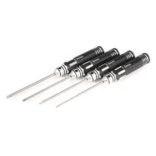 

4Pcs RC Car Screwdriver Kit Hex Screwdriver H1.5mm H2.0mm H2.5mm H3.0mm RC Repair Screw Tool DIY Accessories
