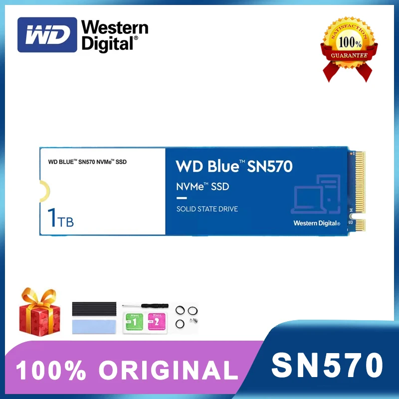 Western Digital WD Blue SN570 500GB 1TB 250GB 2TB SSD solid state drive M.2 interface NVMe four-channel PCIe3.0*4 m.2 2280