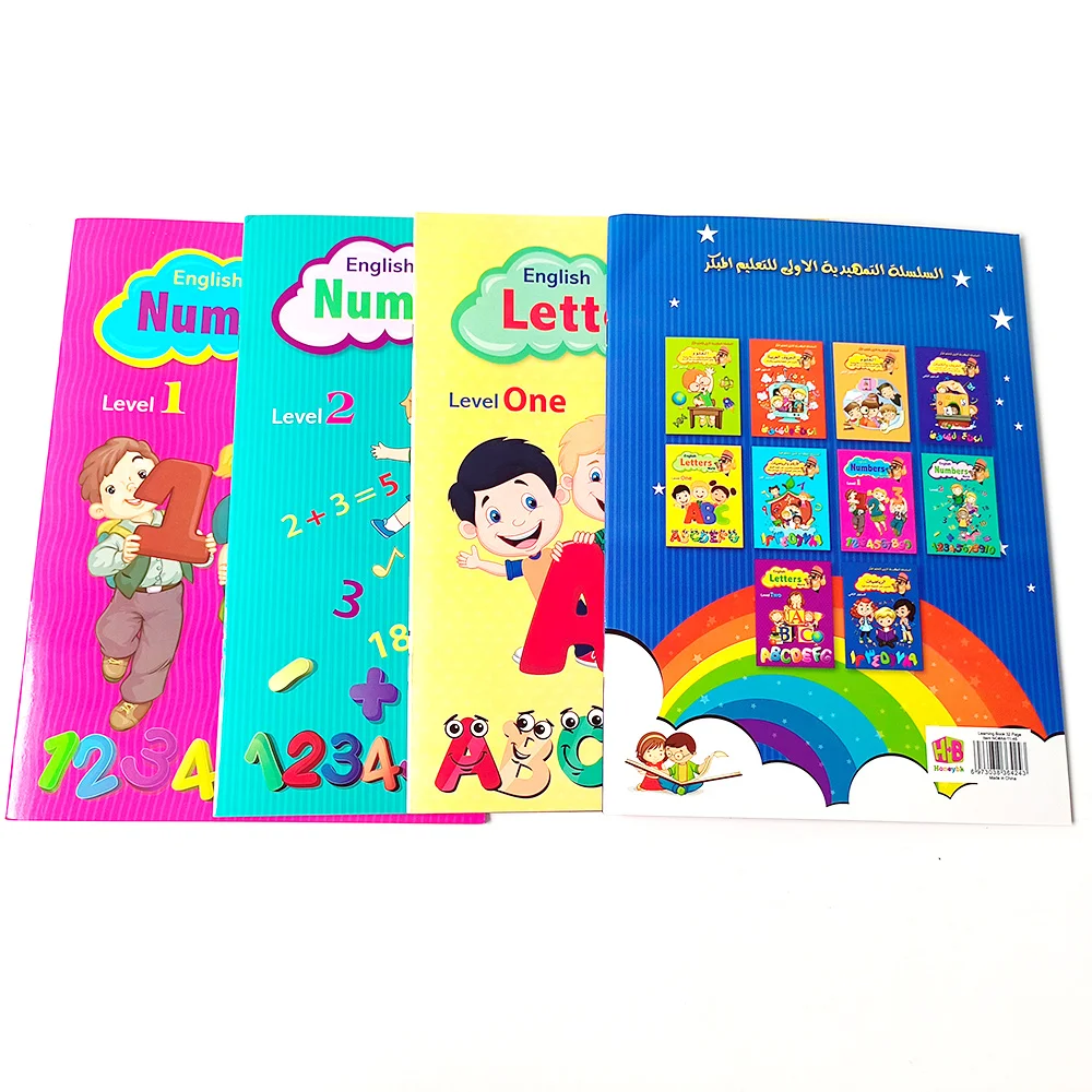 

Early Education 4 Kind Of Letter Pencil Writing Book For Children's Enlightenment Preschool English Words Exercise Book