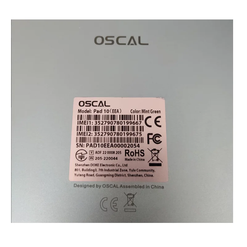 Matriz de Tela de Lcd para Blackview Oscal Pad 10 Tablet Display do pc Painel de Tela de Toque Digitador Sensor de Vidro 101 em - Imagem 2