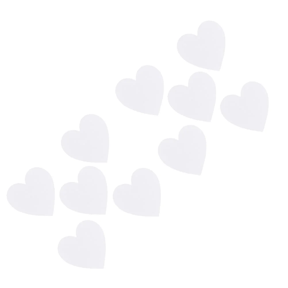 

10 шт., бумага для рисования в форме сердца