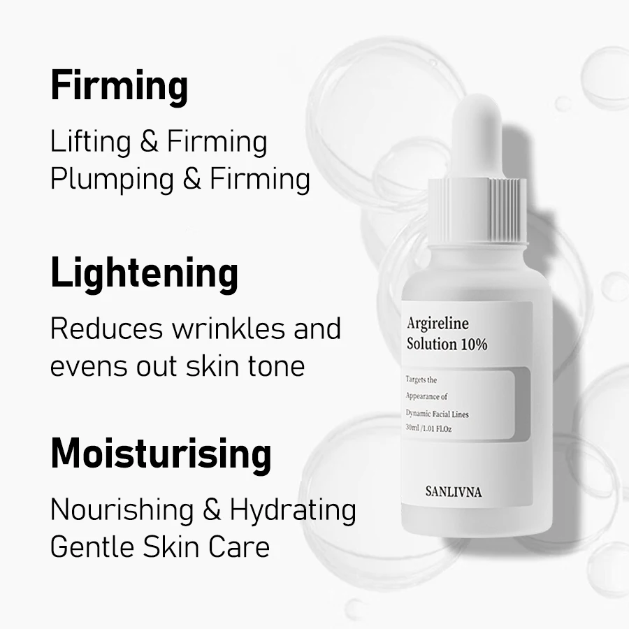 AHA 30% + BHA 2% hexapeptide stock solution 10% essence face shrink pores exfoliation moisturizing repair face 30ML 3