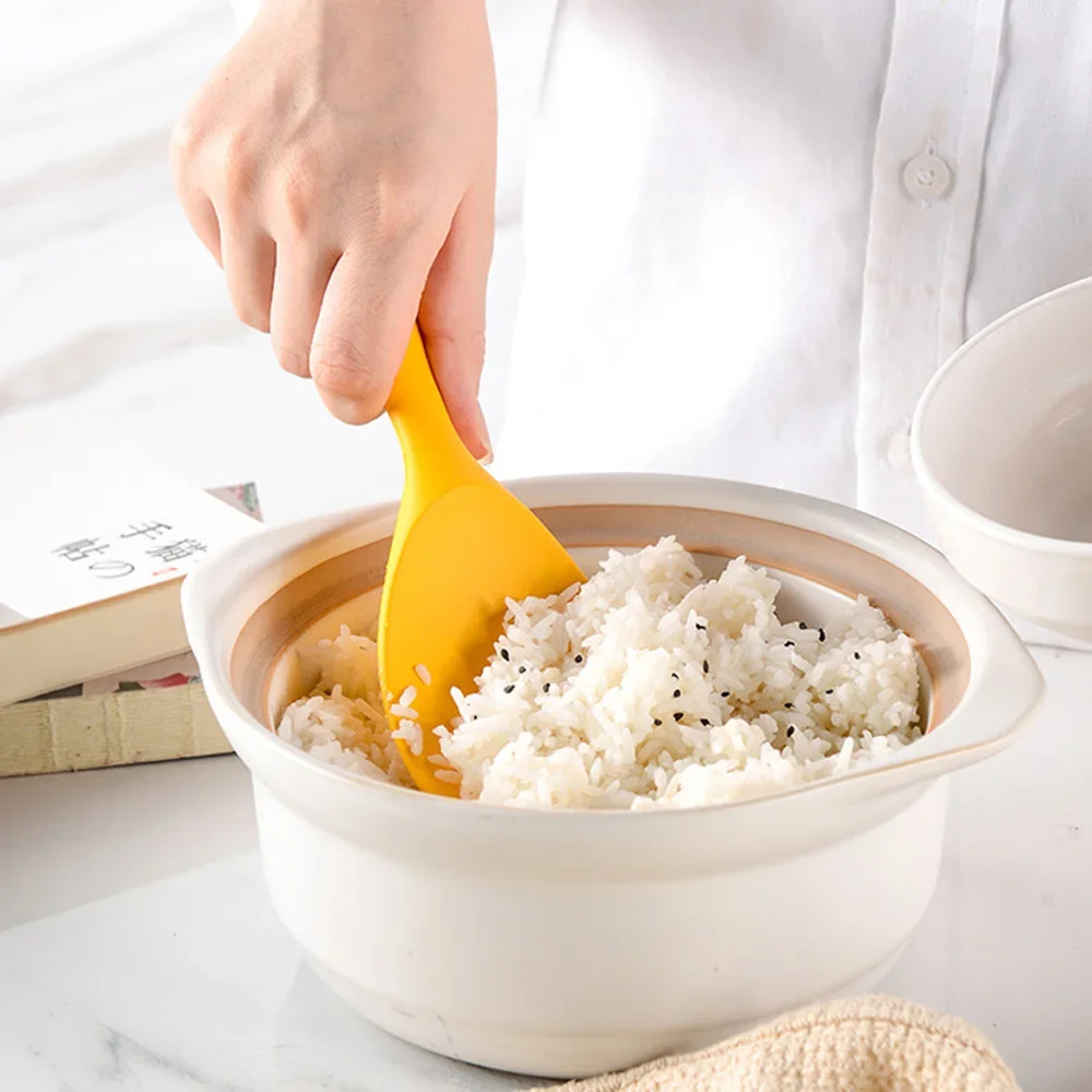 Non-stick Silicone Kitchenware Cooking Utensils Set 9Pcs Heat-resisting Cookware Spatula Shovel Spoon Kitchen Tool Set