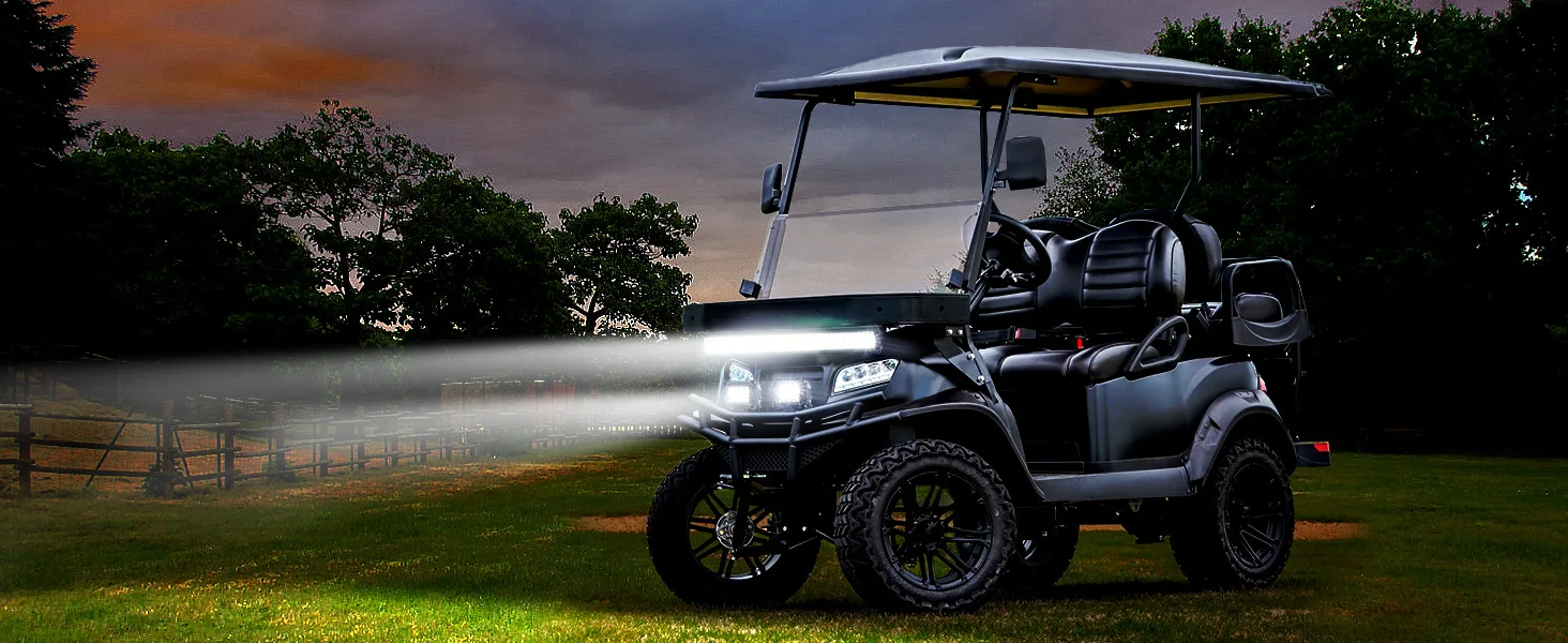 NAOEVO 20 Inch LED Light Bar 4Inch LED Lights 100W 24000LM Waterproof LED Off Road Driving Fog Lights Spot Flood Combo Light Bar