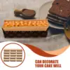 25 Pcs Baking Trays Cake Paper Chiffon Cups Cardboard Loaf Pans for Coffee Liners Mini 5