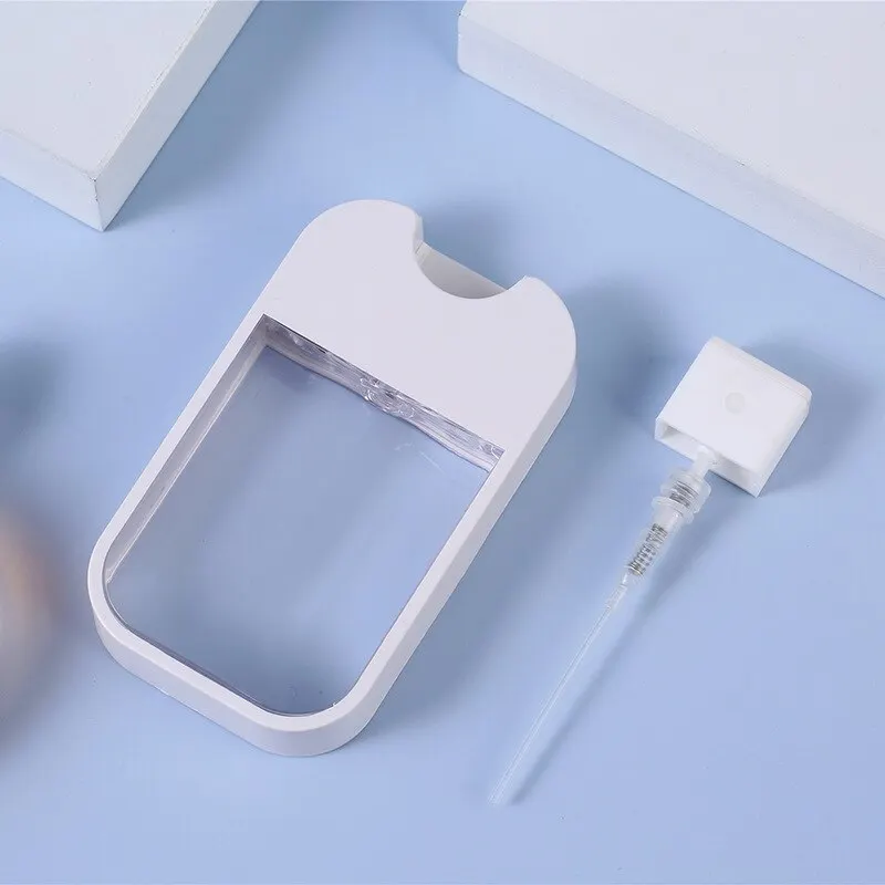 Refillable Perfume Bottle 45ml Mini Portable Fragrance Hand Sanitizer Alcohol Spray Pump