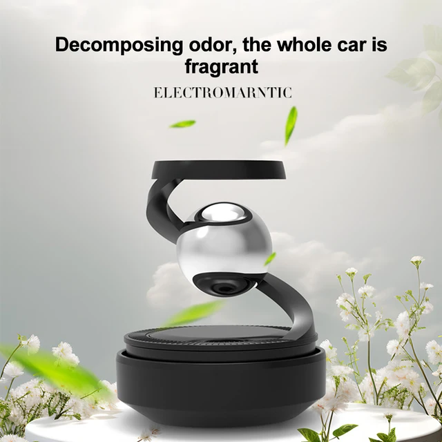 Diffuseur D'Huiles Essentielles, DéSodorisant De Voiture, Diffuseur D' AromathéRapie, Humidificateur à Brume FraîChe De 100 ML Avec Minuterie, Veilleuse Et ArrêT Automatique, USB Portable (Noir