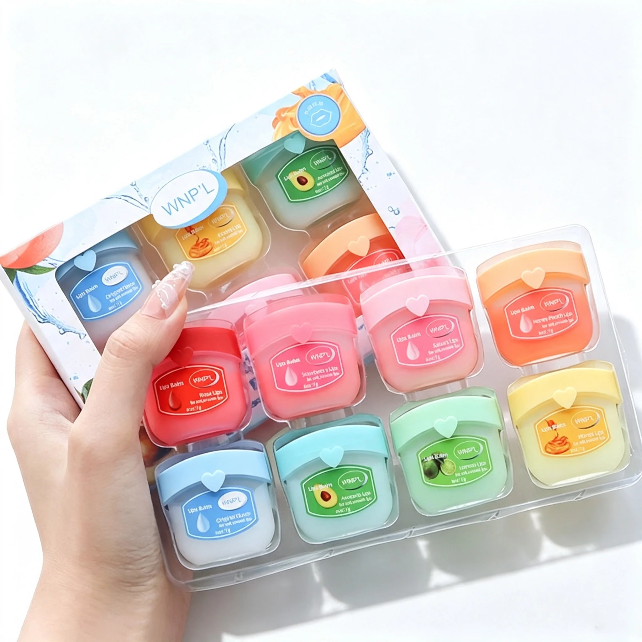 Moisturizing Lip Balm Set - Natural Plant-Based Lip Care for Smooth, Hydrated Lips