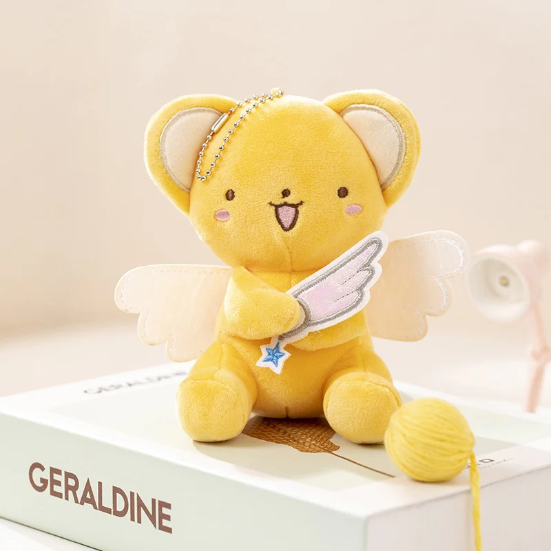 thumbnail image 1 of Cartoon Cardcaptor Sakura Kero Plush Doll Toys Pendant Anime Card Captor Doll Cute Soft Stuffed Keychain Toy Kids Gift, 1 of 5
