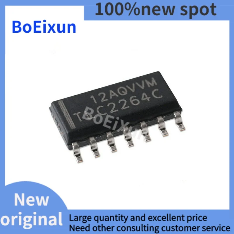 

Free shipping: 10PCS TLC2264CDR TLC2264CD TLC2264C 2264C 2264 TLC2264 SOP-14 Operational/Buffer Amplifier
