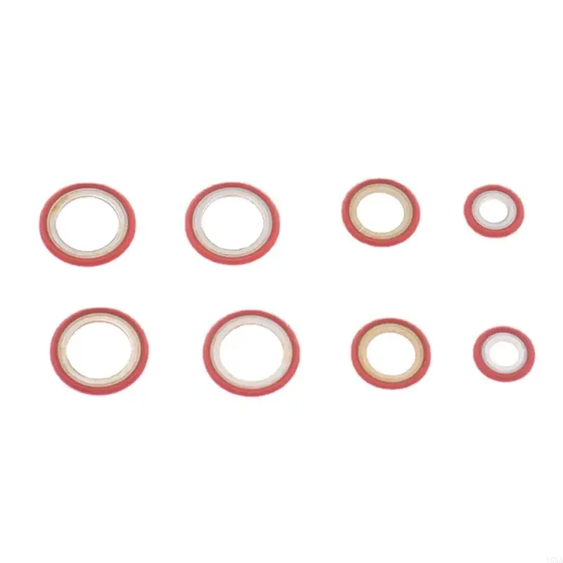 Y55A 30Pcs/Set Automotive Air Conditioning System Sealing Ring- Compressor Gasket