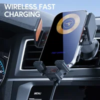 Fast Wireless Car Charger Mount Phone Holder Phone Charging Compatible for iPhone 14/13/12/11 Pro Max/XS For Xiaomi For Samsung - Image 4