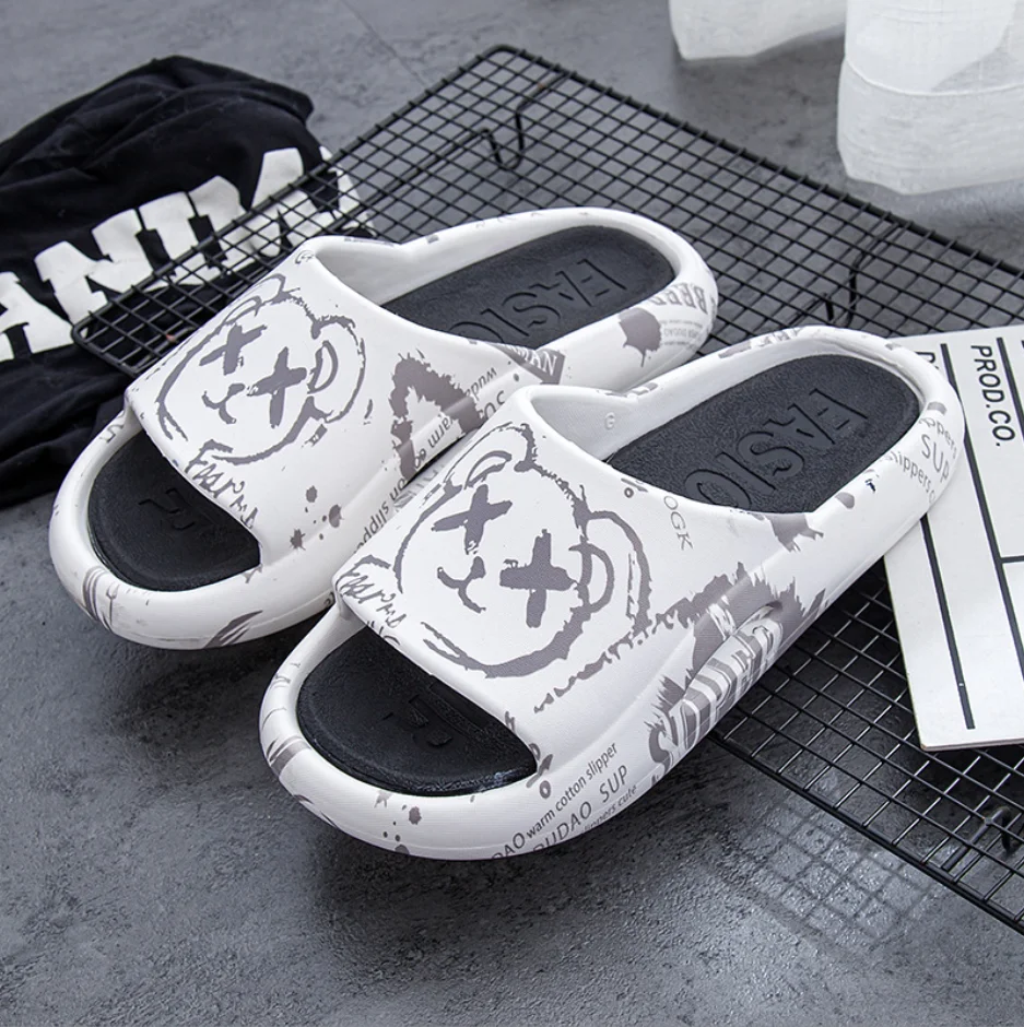 شبشب ضد الانزلاق من كلوريد البولي فينيل للرجال وال...