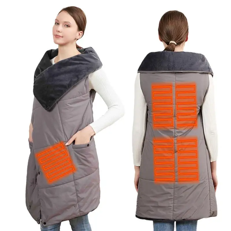 

Rechargeable Heated Blanket Waterproof And Fast Warming Heated Blankets Cold Weather Beddings For Business Trips Working