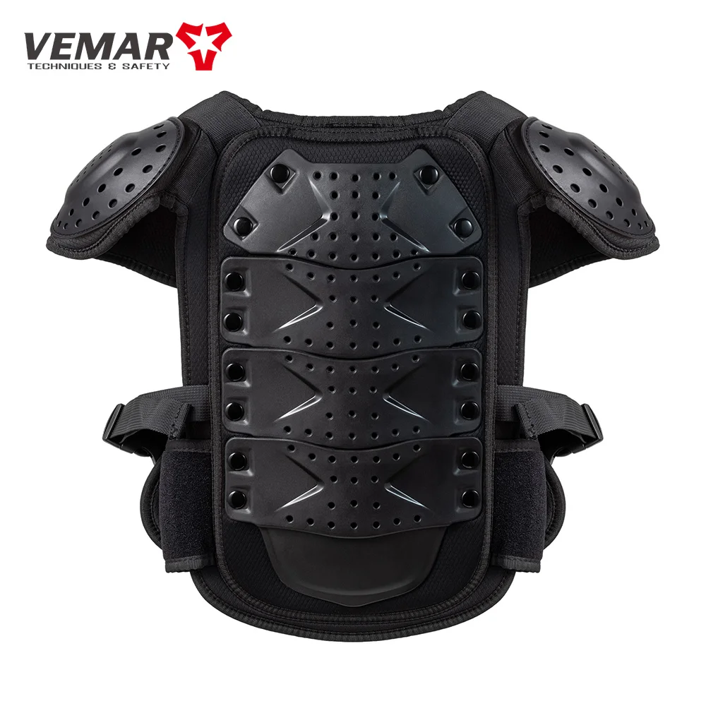 Children's Armor Jacket Spine Chest Protection Equipment Motocross Skateboard Moto Jacket Motorcycle Gear Moto Kids Armor Vest