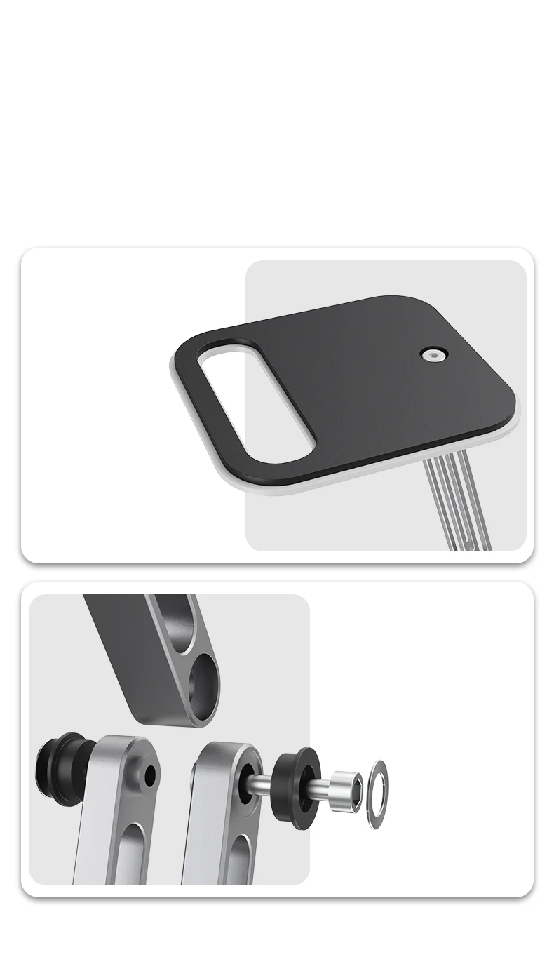 Adjustable height tablet stand