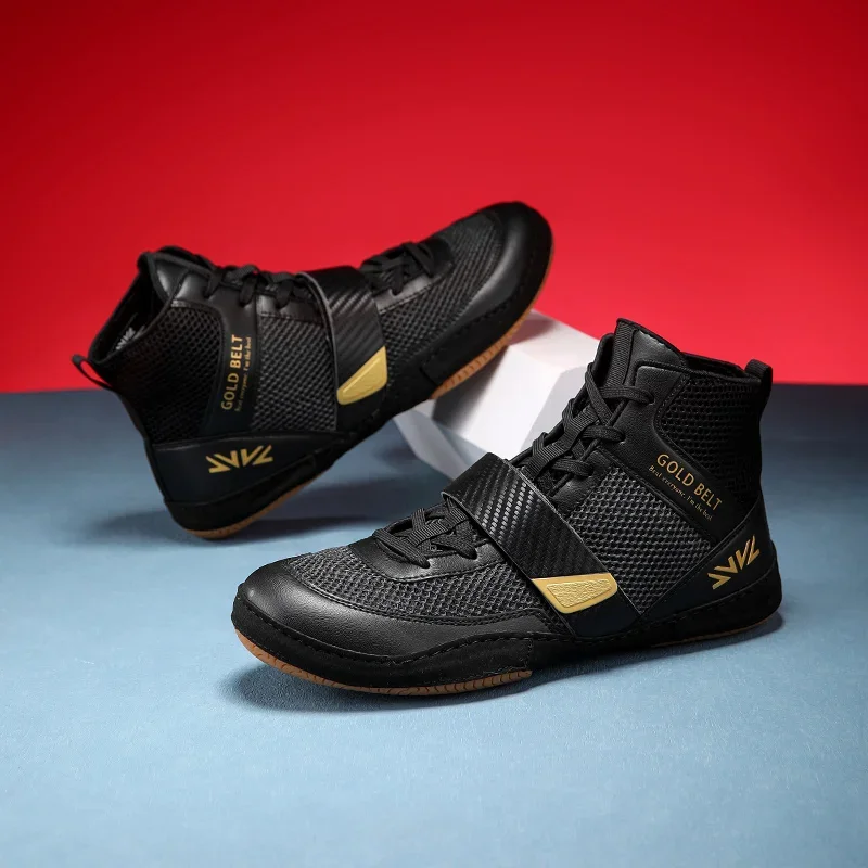 Wrestling Boots Boxing Sneakers for Men New Professional Lightweight Fighting High Quality Mesh Breathable Boxing Shoes