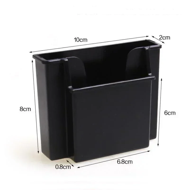 Car Storage Bag Mobile Phone Charge Box Air Vent Outlet Holder Pocket Organizer Auto Door Side Key Box Ornament Car Accessories