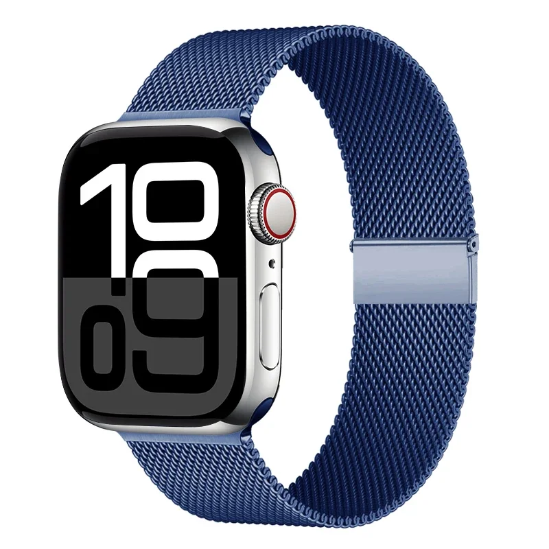 Elegant Milanese Loop Stainless Steel Watch Band - Classic Sport Bracelet Design
