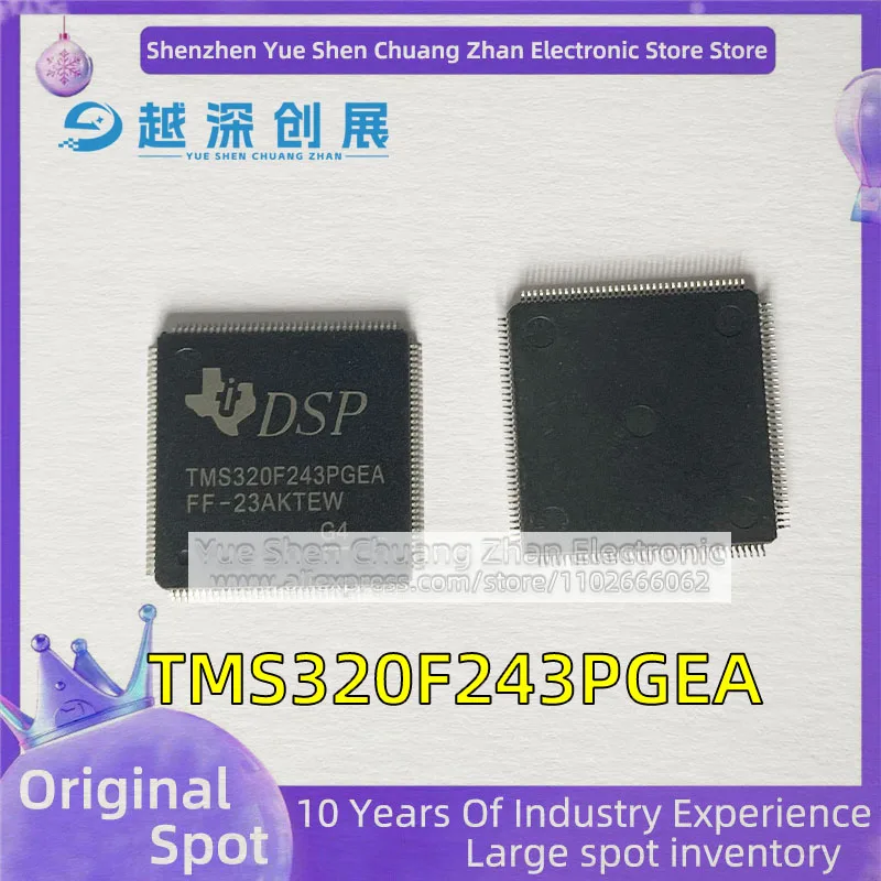 

TMS320F243PGEA TMS320F243PGE Packaging LQFP144 DSP microcontroller Authentic chips are welcome to ask