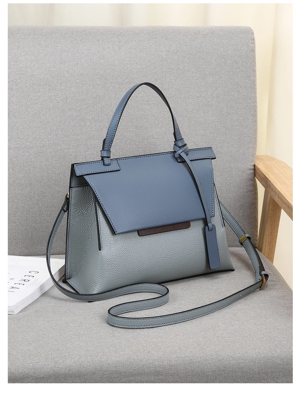 Genuine Leather Crossbody Bag for Women