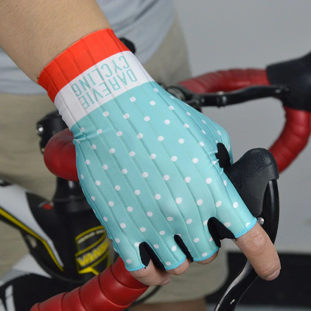Cycling Gloves DAREVIE AERO Cycling Gloves High Speed Light Soft Breathable Cool Dry Half Finger Anti Slip Bike Gloves MTB Road