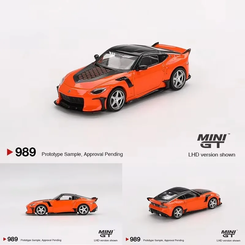 MINIGT In Stock 985 1:64 Nissan Z VeilSide FFZ400 Gold