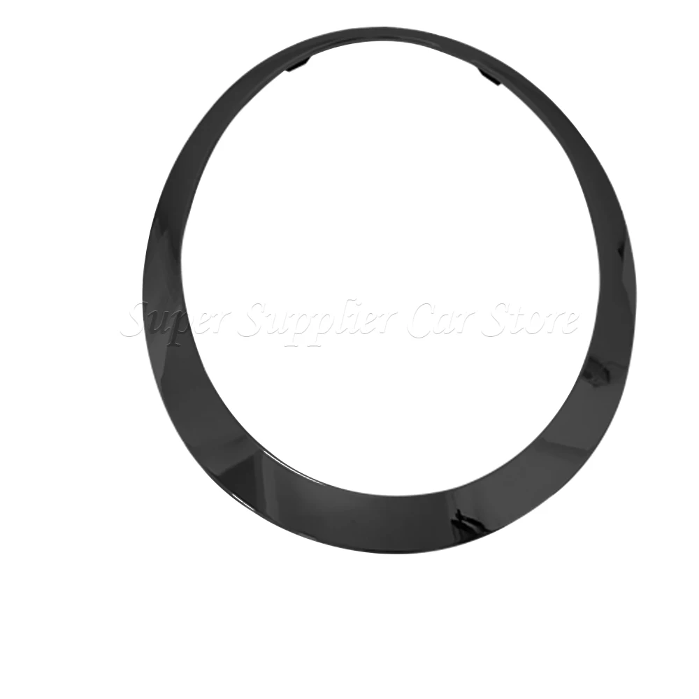 2er-Set Scheinwerfer-Zierringe Für Mini Cooper F55/F56/F57 (2014–2021) – ABS, Silber, Kratzschutz – OE 51137300631/51137300632 U.a.