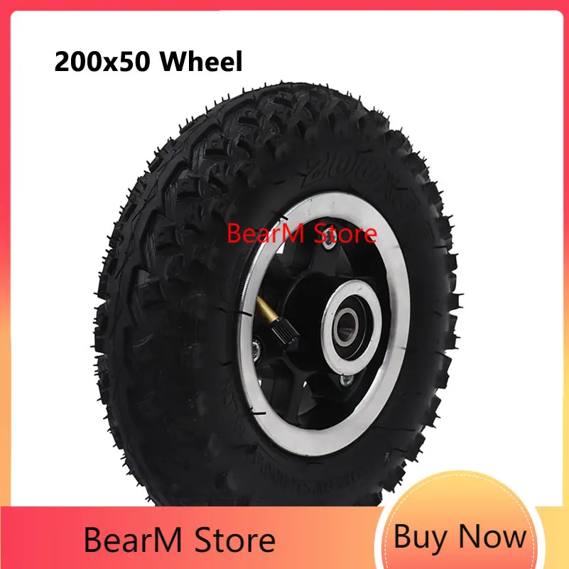 

Premium 8 Inch Wheel 200x50 Electric Scooter Tires with Aluminum Wheels for Folding Scooters Pocket Bicycles