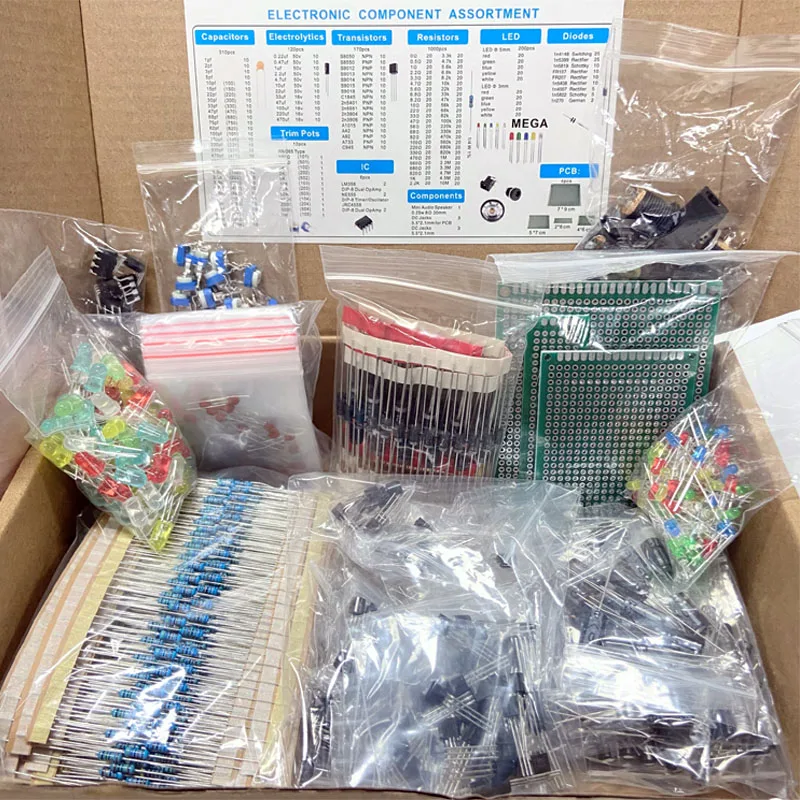 Electronic Components Kit Ultimate Edition Various Common Capacitors