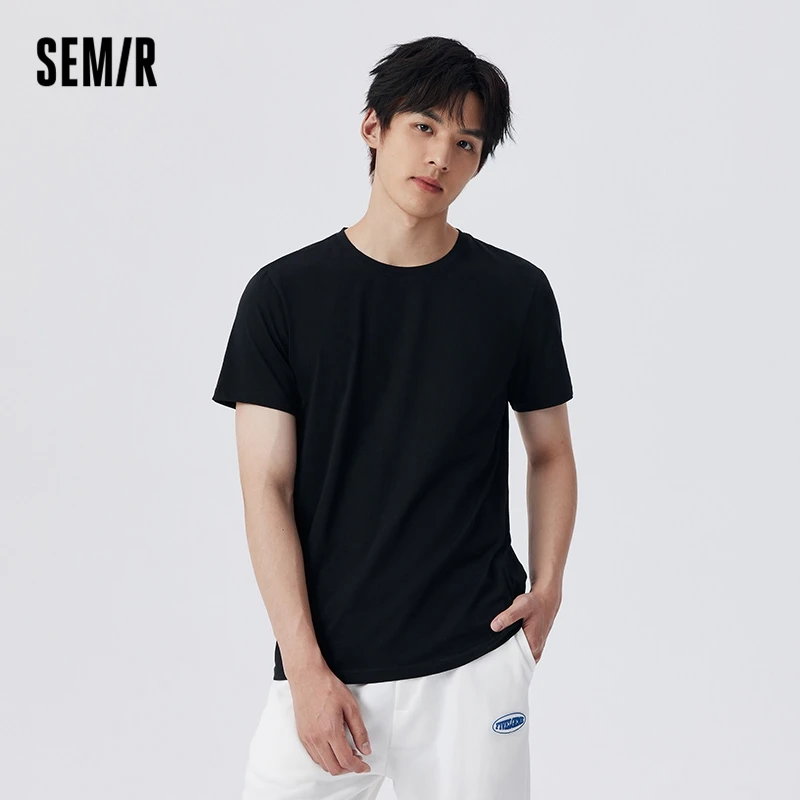 Mens pajamas cotton short sleeved shirt Men Spring Cotton Short Sleeve T Shirt