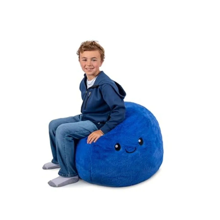 Super Soft Bean Bag Chair for Ultra-Soft Plush Polyester Blend 2.5 feet Refillable