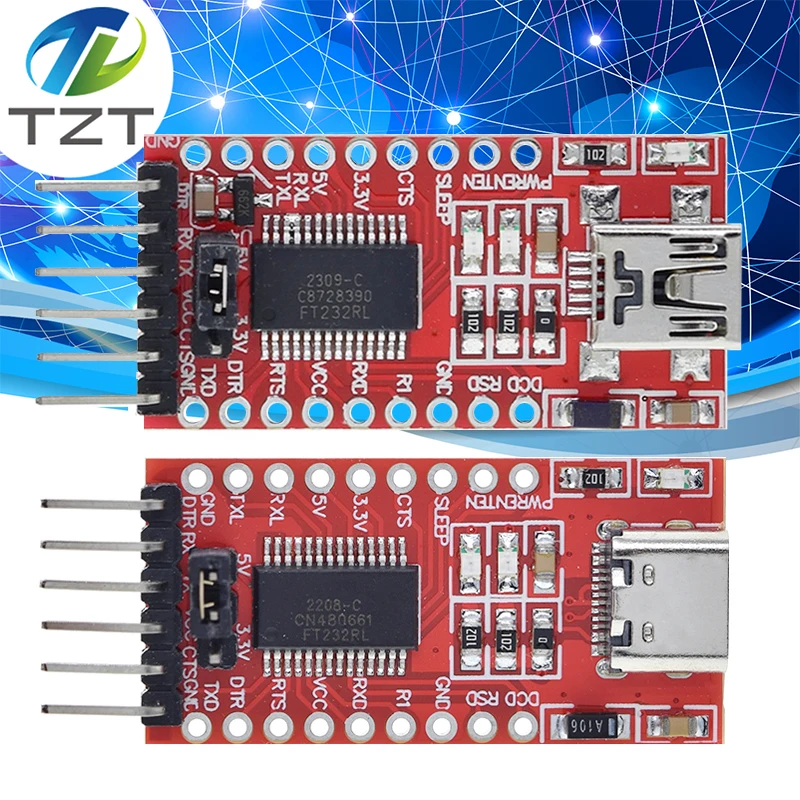 CP2102 USB 2.0 naar UART TTL 5PIN Connector Module Seriële Converter STC Vervangen FT232RL CH340G PL2303 CP9102X voor Arduino Pro mini  502