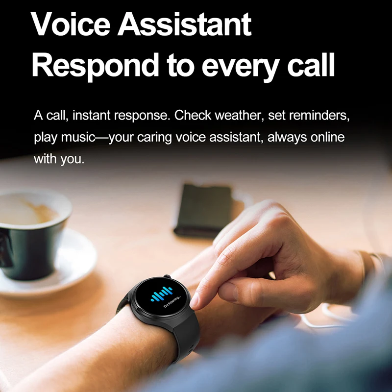 2026 NEW Outdoor Sports Smartwatch Men 1.53inch 360*360 HD Bluetooth Call GPS Track Weather Waterproof Smart Watch For GT Series