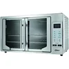 Oster Convection Oven, 8-in-1 Countertop Toaster Oven, XL Fits 2 16" Pizzas, Stainless Steel French Door 1