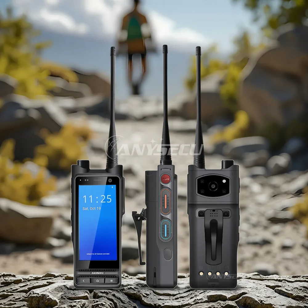 ANYSECU 4W DMR W69 Analog Dual-mode Walkie-talkie NFC IP68 Android Global version smart phone DMR POC 4G LTE radio zello/realptt - Image 5