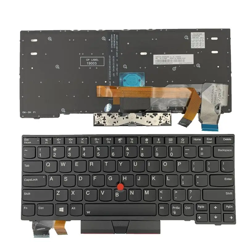 Nuovo Per Lenovo Thinkpad X280 (20Kf 20Ke) A285 X395 X390 Tastiera Retroilluminata Us